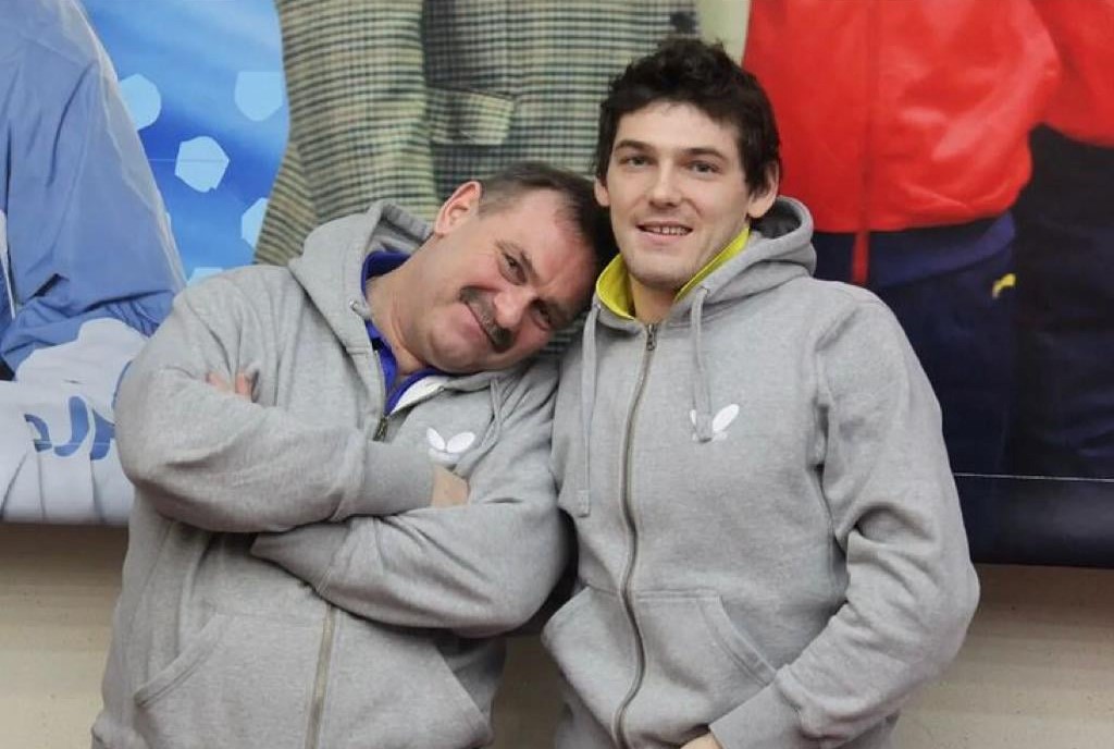 Sergey Vlasov con il figlio Grigory