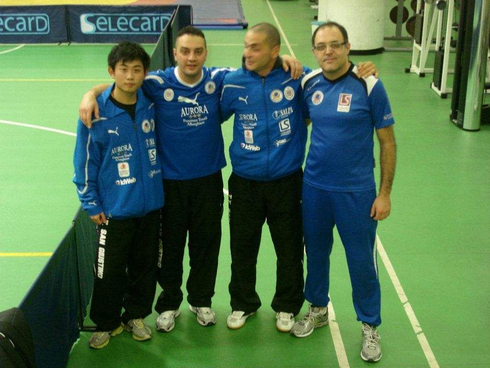 Serie A1 2011 2012 Sun Xiaomeng Massimiliano Mondello Andrea Bongini il Presidente Roldano Zappala