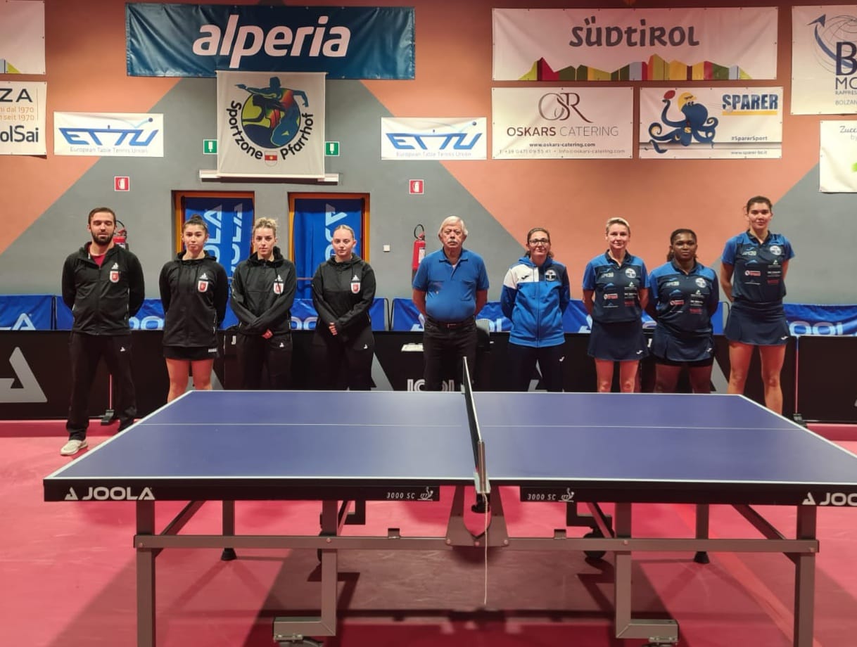 Serie A1 femminile ASV TT Sudtirol batte in casa il TT Sassari 2024 2025