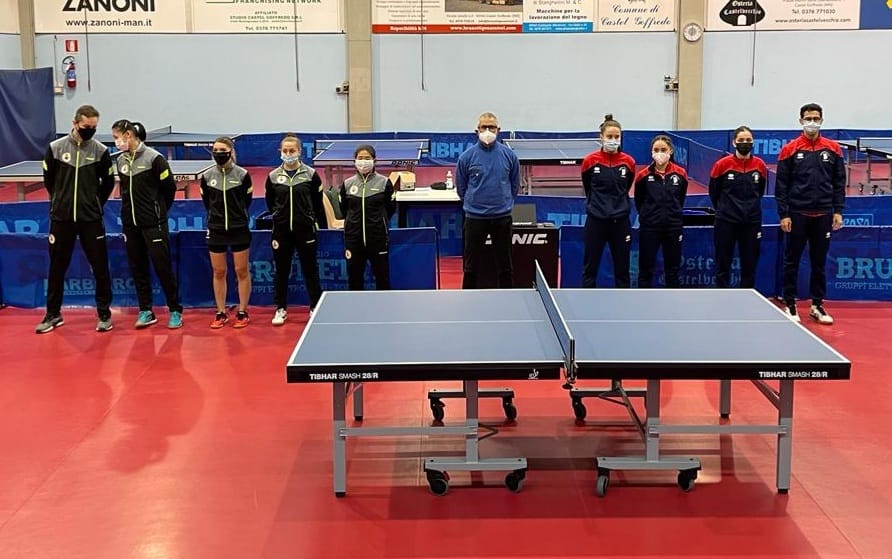 Serie A1 femminile Brunetti Castel Goffredo batte Quattro Mori 2021 2022
