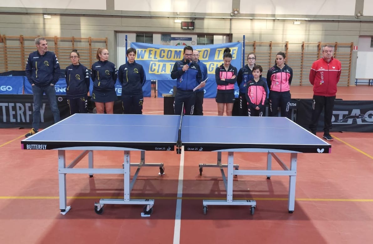 Serie A1 femminile CIATT Prato batte in casa TT Norbello 2023 2024