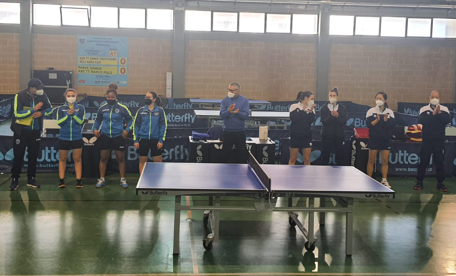 Serie A1 femminile Ennio Cristofaro pareggia in casa con Marco Polo 2021 2022