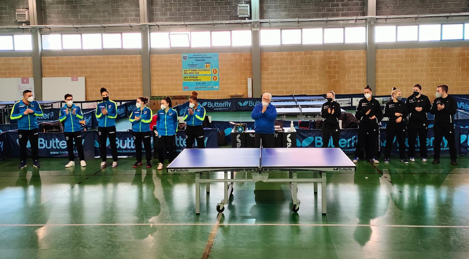 Serie A1 femminile Eppan vince in casa del TT Ennio Cristofaro 2021 2022 2