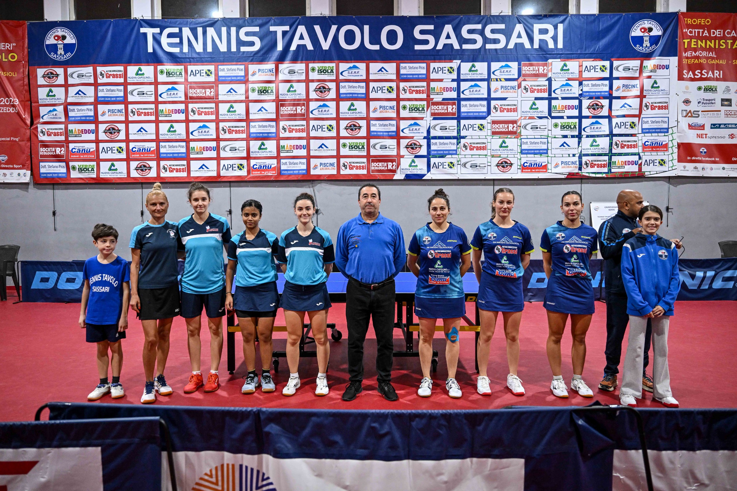 Serie A1 femminile Marcozzi vince in casa del TT Sassari 2026 2027