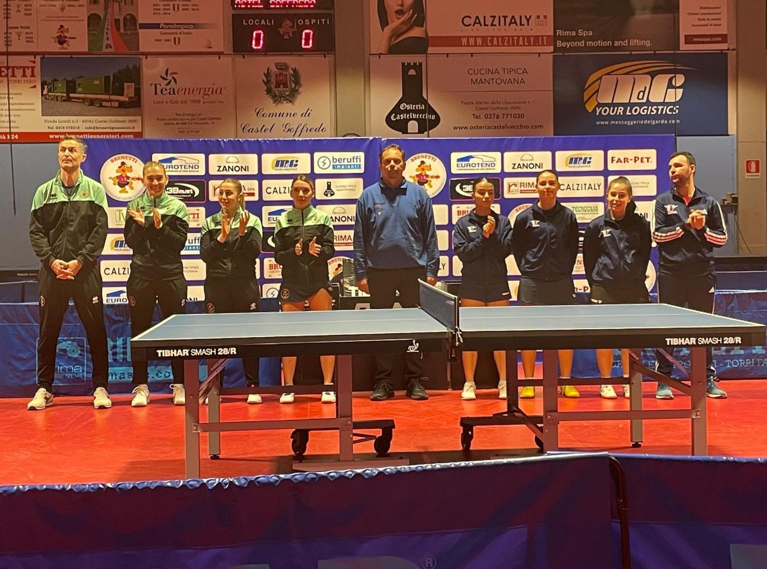 Serie A1 femminile TT Castel Goffredo batte in casa Muravera TT 2025 2026