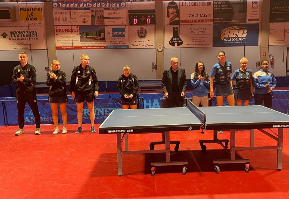 Serie A1 femminile TT Castel Goffredo batte in casa TT Sassari 2024 2025
