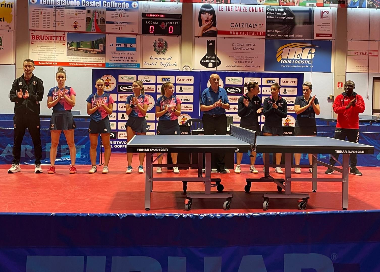 Serie A1 femminile TT Castel Goffredo batte in casa il Muravera TT 2024 2025