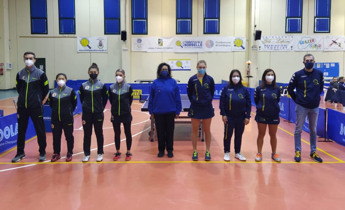 Serie A1 femminile TT Castel Goffredo vince a Norbello 2021 2022