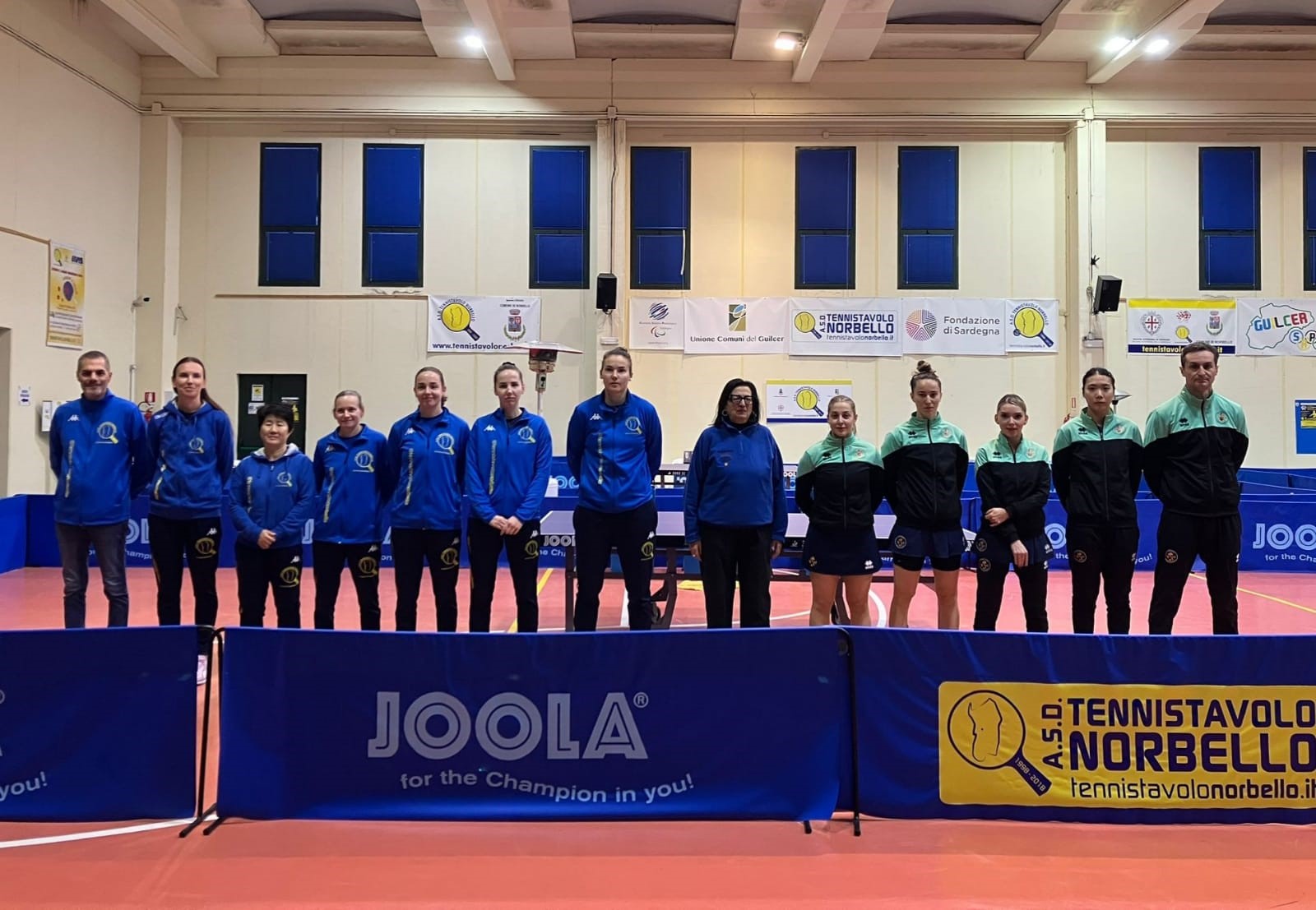 Serie A1 femminile TT Castel Goffredo vince in casa del TT Norbello 2025 2026