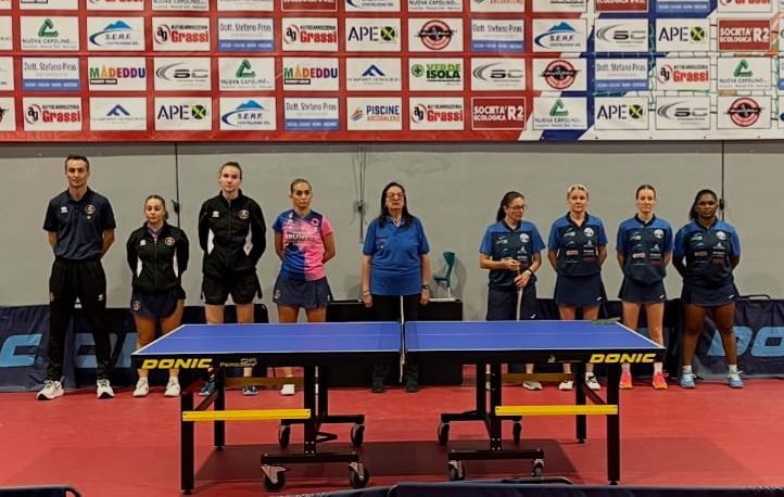 Serie A1 femminile TT Castel Goffredo vince in casa del TT Sassari 2024 2025