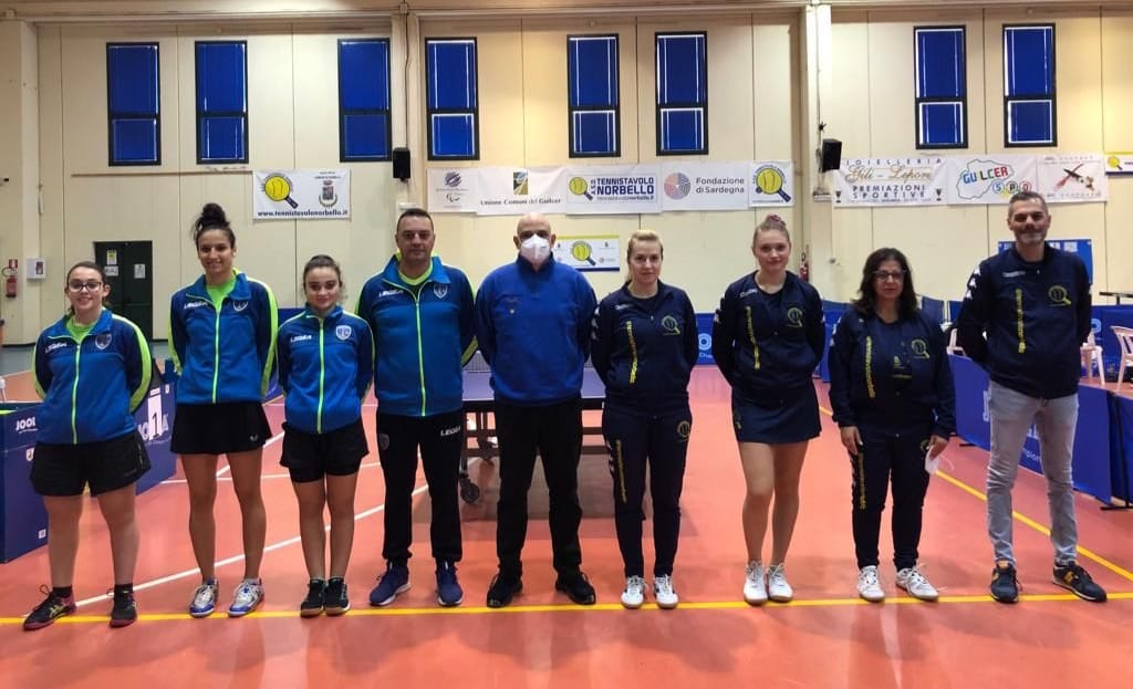 Serie A1 femminile TT Norbello batte Ennio Cristofaro 2021 2022