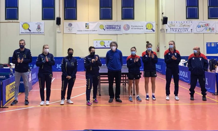 Serie A1 femminile TT Norbello batte Quattro Mori Cagliari 2021 2022