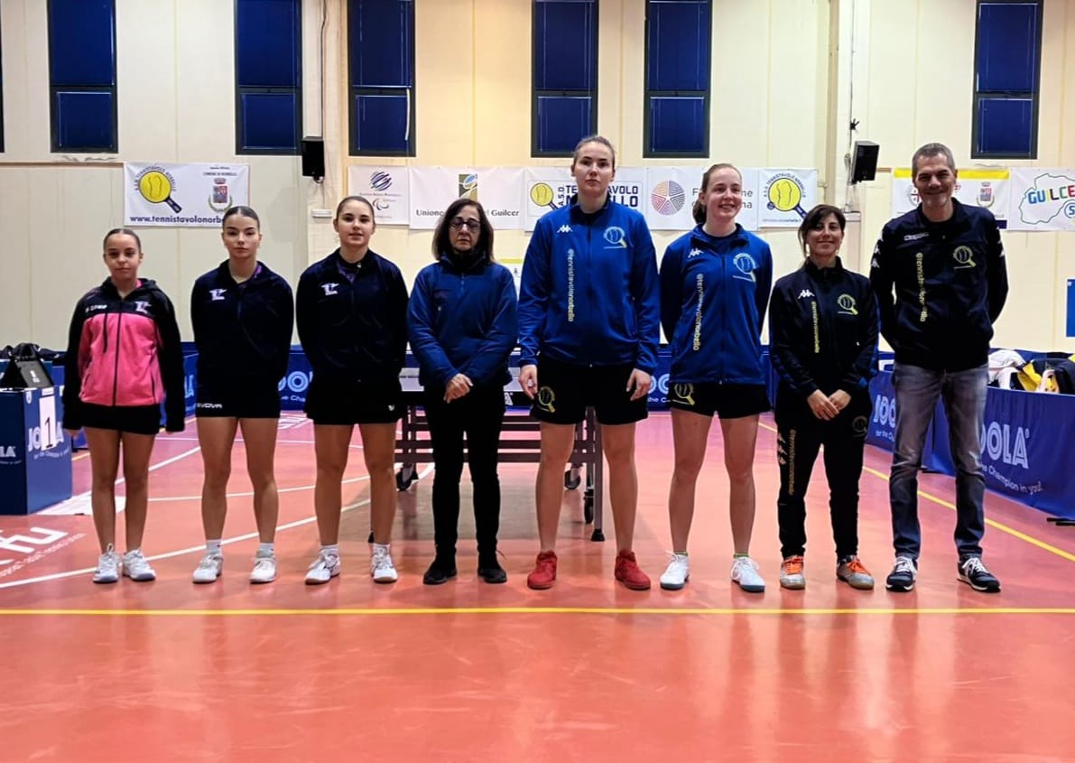 Serie A1 femminile TT Norbello batte in casa Muravera TT 2025 2026