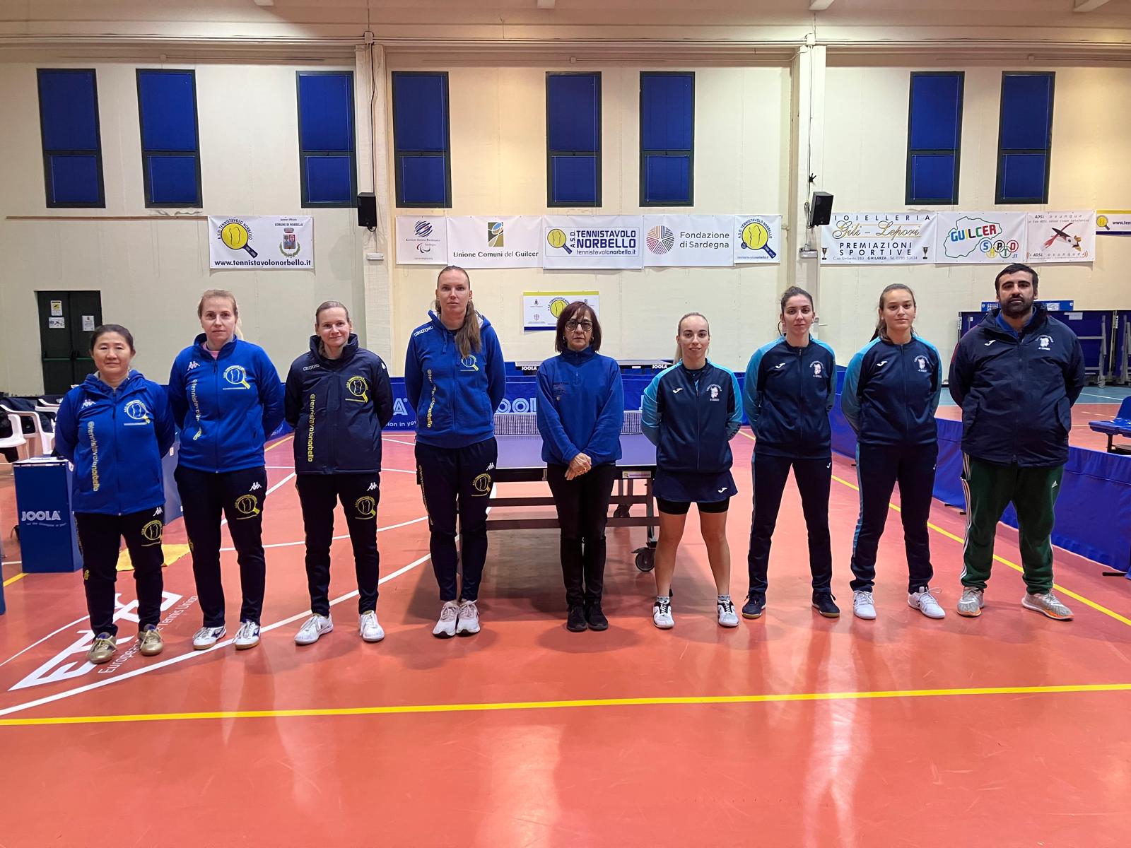 Serie A1 femminile TT Norbello batte in casa Quattro Mori 2024 2025