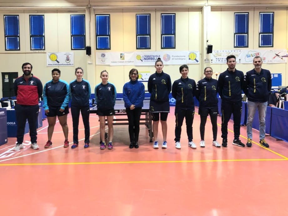 Serie A1 femminile TT Norbello pareggia con Quattro Mori 2022 2023