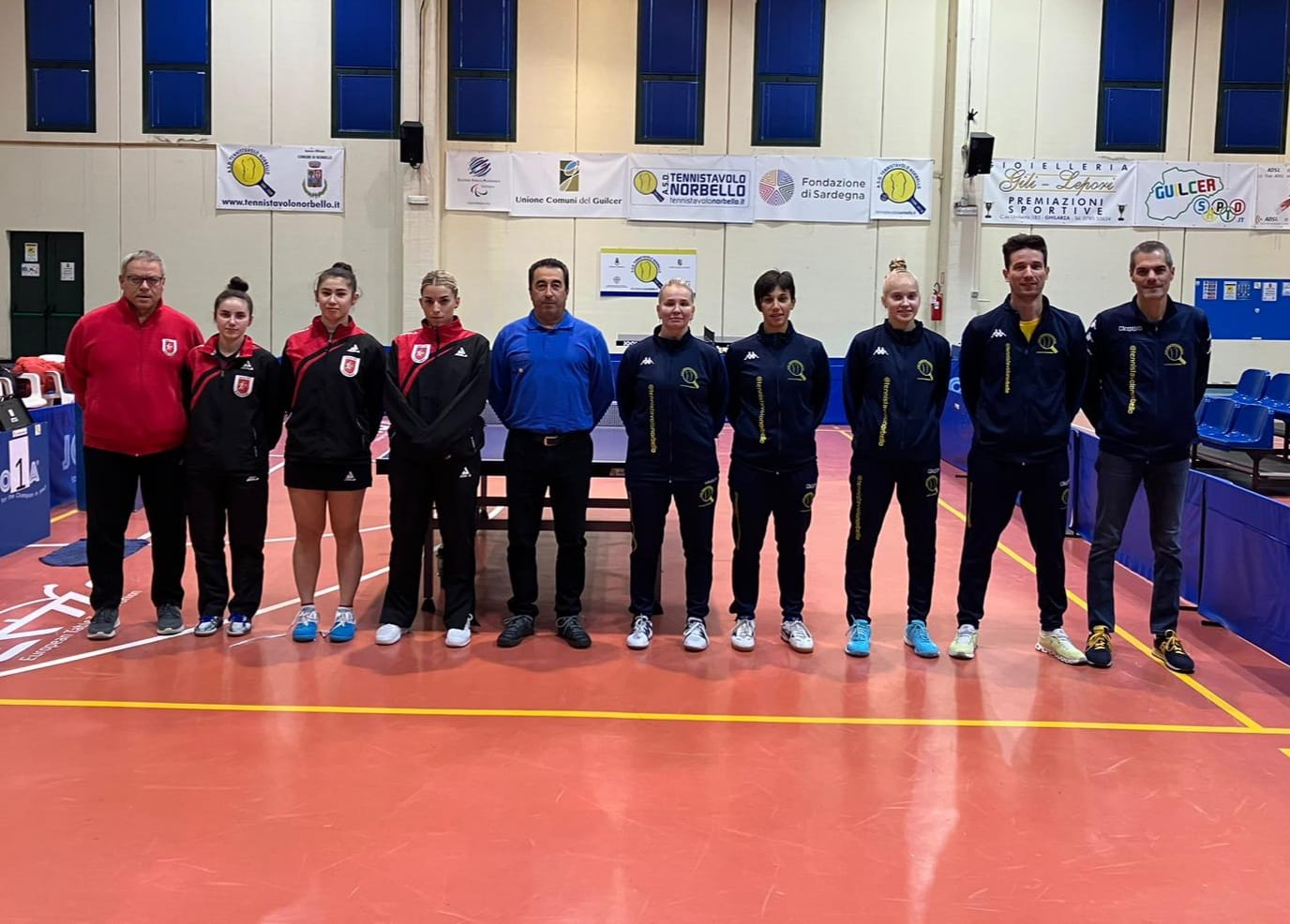 Serie A1 femminile TT Norbello pareggia in casa con TT Sudtirol 2023 2024