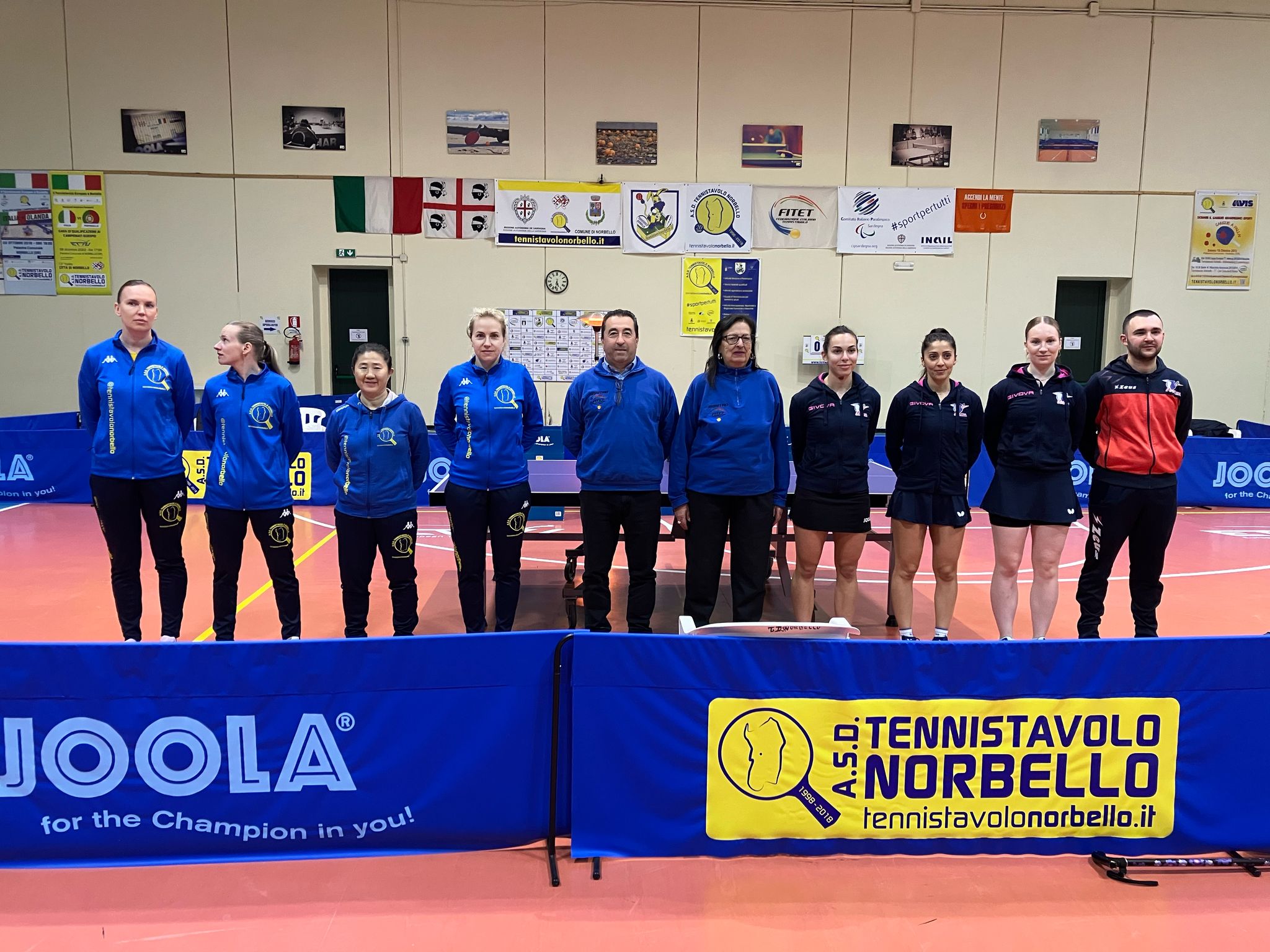 Serie A1 femminile TT Norbello pareggia in casa contro Muravera TT nella semifinale scudetto di ritorno 2024 2025