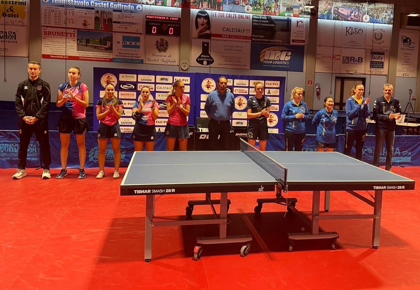 Serie A1 femminile TT Norbello vince in casa del TT Castel Goffredo 2024 2025