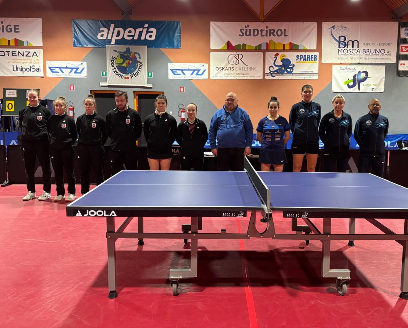 Serie A1 femminile TT Sassari vince in casa del TT Sudtirol 2025 2026