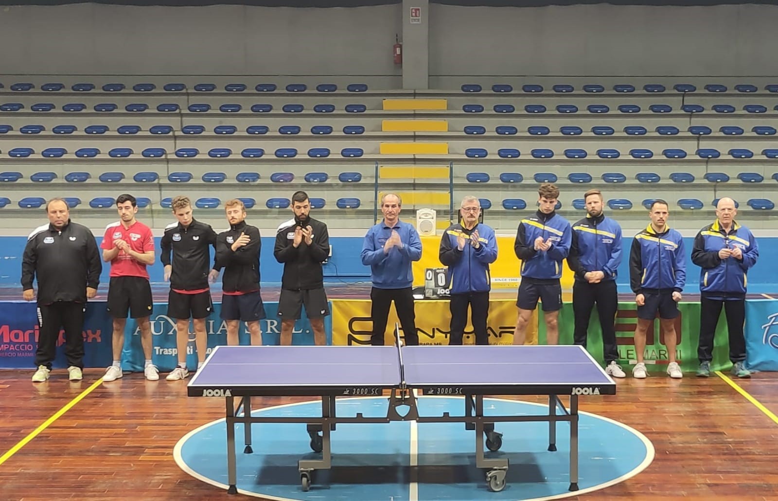 Serie A1 maschile Apuania Carrara batte in casa Top Spin Messina 2025 2026