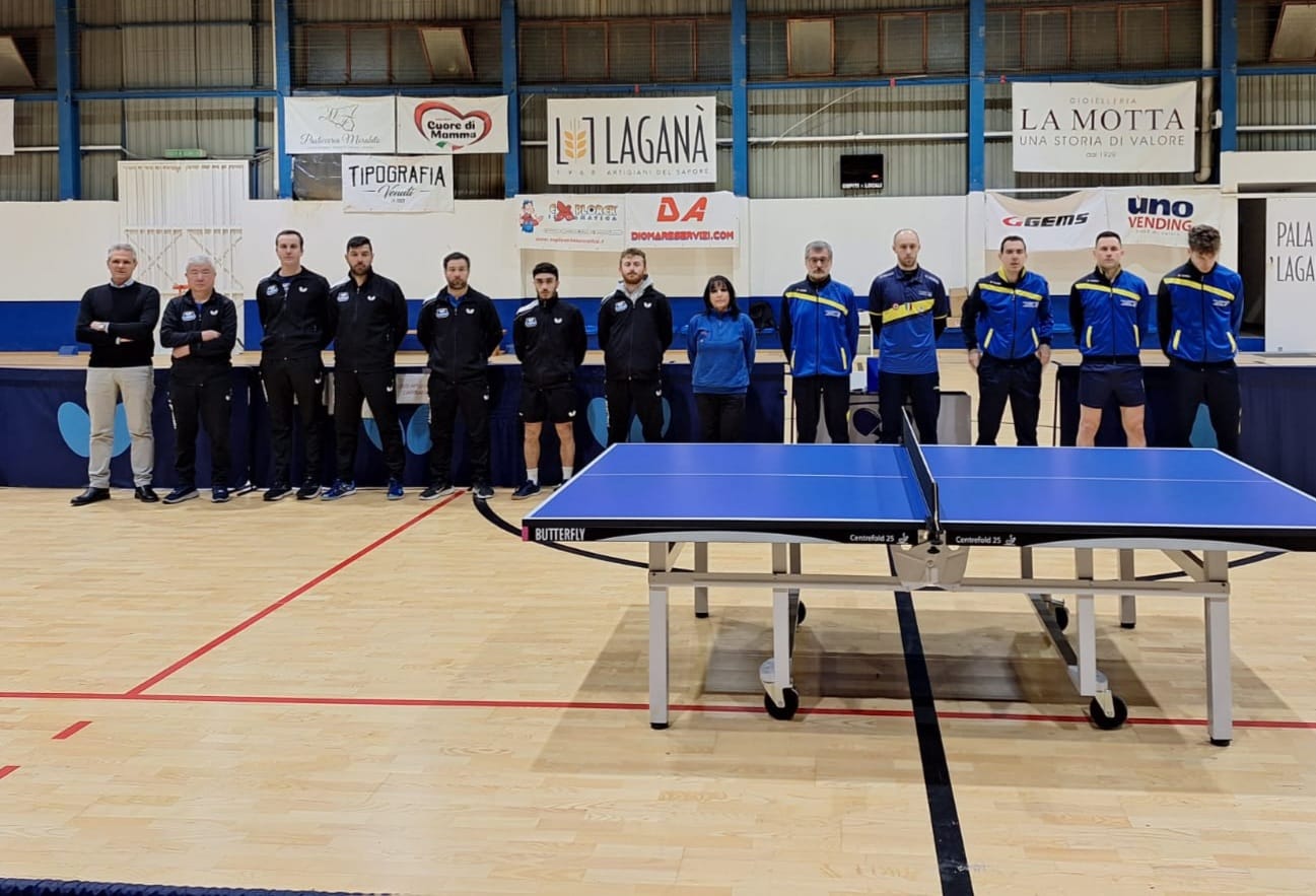Serie A1 maschile Apuania Carrara vince in casa della Top Spin Messina 2024 2025