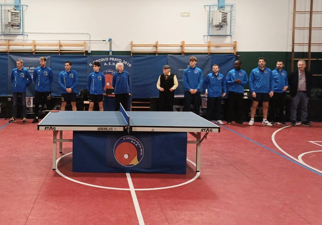 Serie A1 maschile Il Circolo Prato 2010 batte in casa TT Norbello 2024 2025