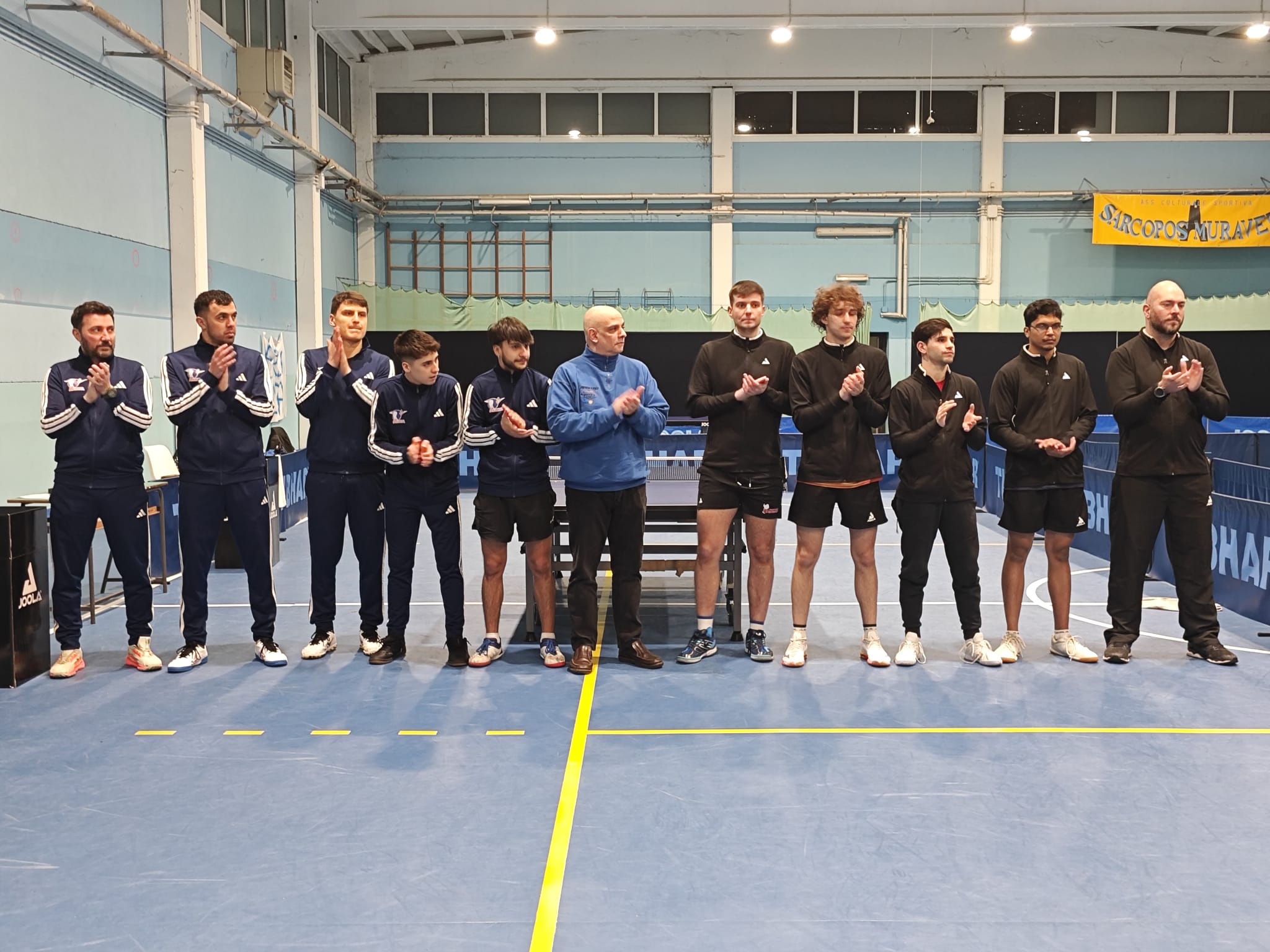 Serie A1 maschile Muravera TT batte in casa Marcozzi 2025 2026