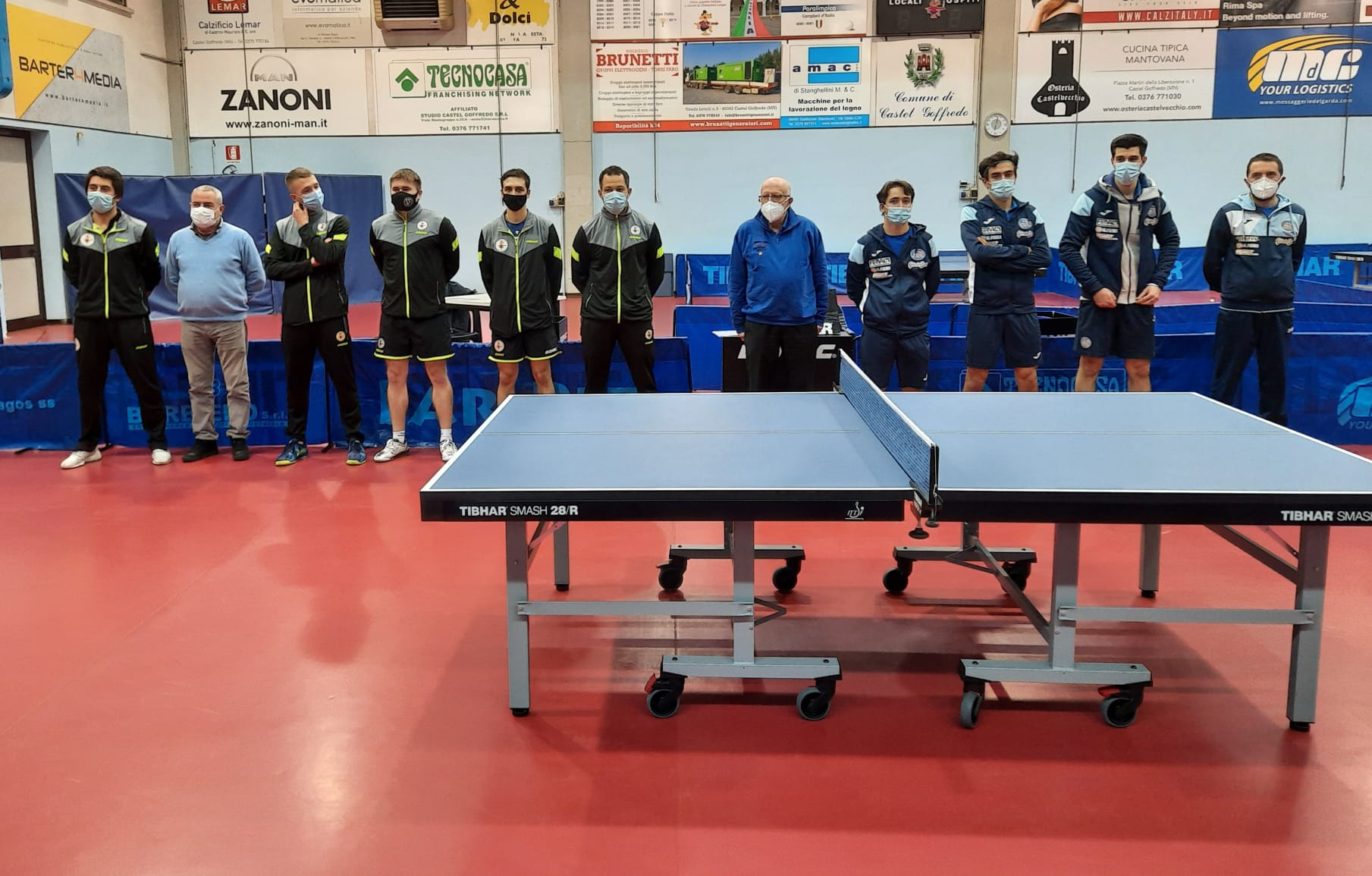 Serie A1 maschile TT Castel Goffredo batte TT Reggio Emilia 2021 2022
