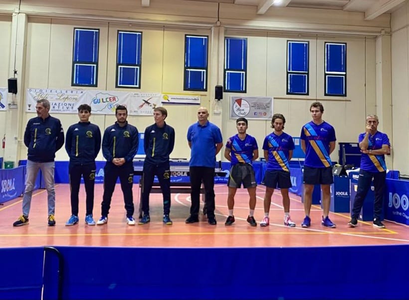 Serie A1 maschile TT Norbello batte TT Genova 2022 2023