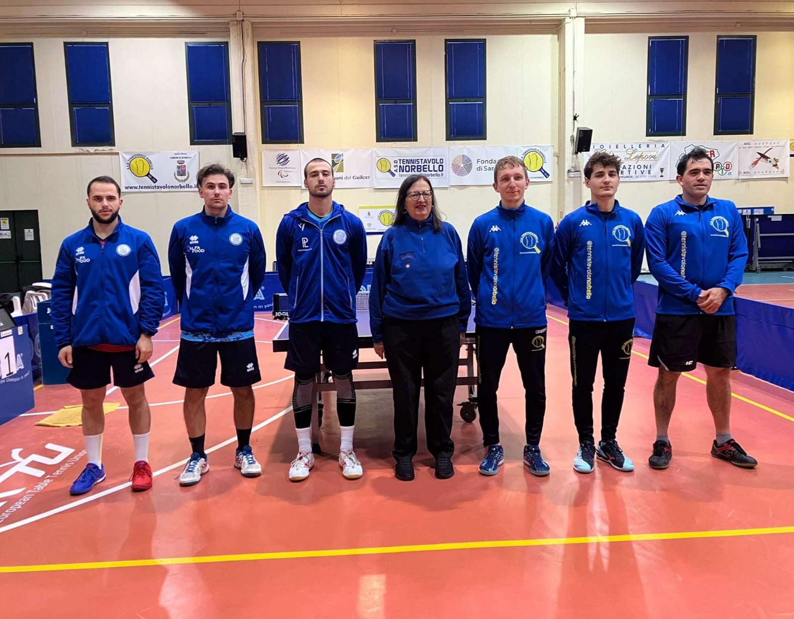 Serie A1 maschile TT Norbello pareggia in casa con la Bagnolese 2024 2025