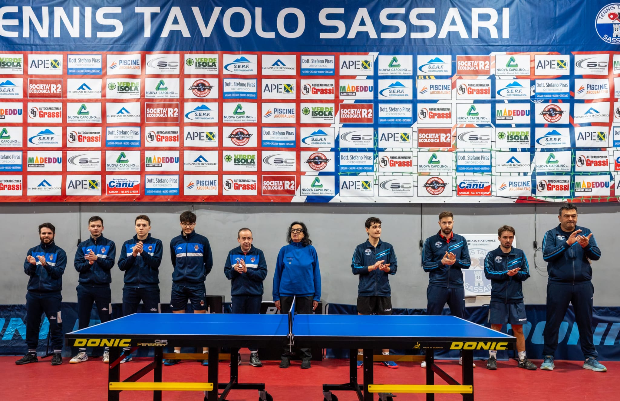 Serie A1 maschile TT Sassari batte in casa Santa Tecla Nulvi 2025 2026