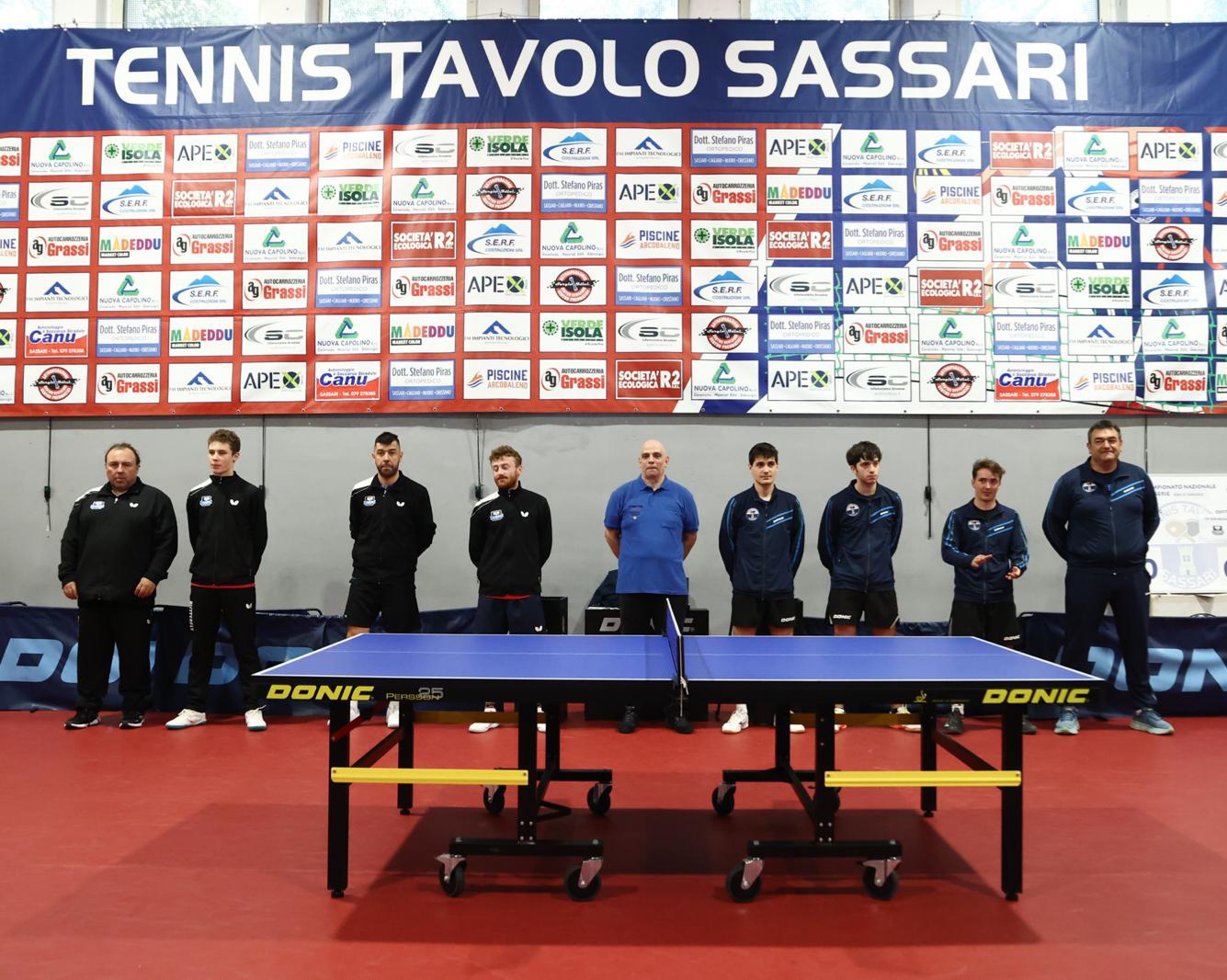 Serie A1 maschile TT Sassari batte in casa Top Spin Messina 2025 2026