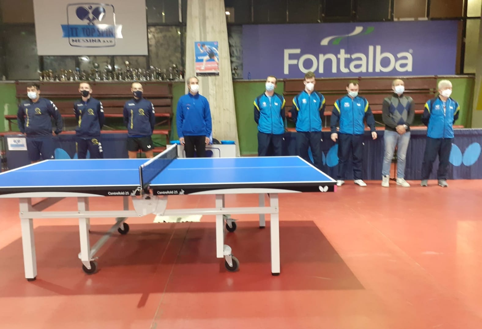 Serie A1 maschile Top Spin Messina batte TT Norbello 2021 2022