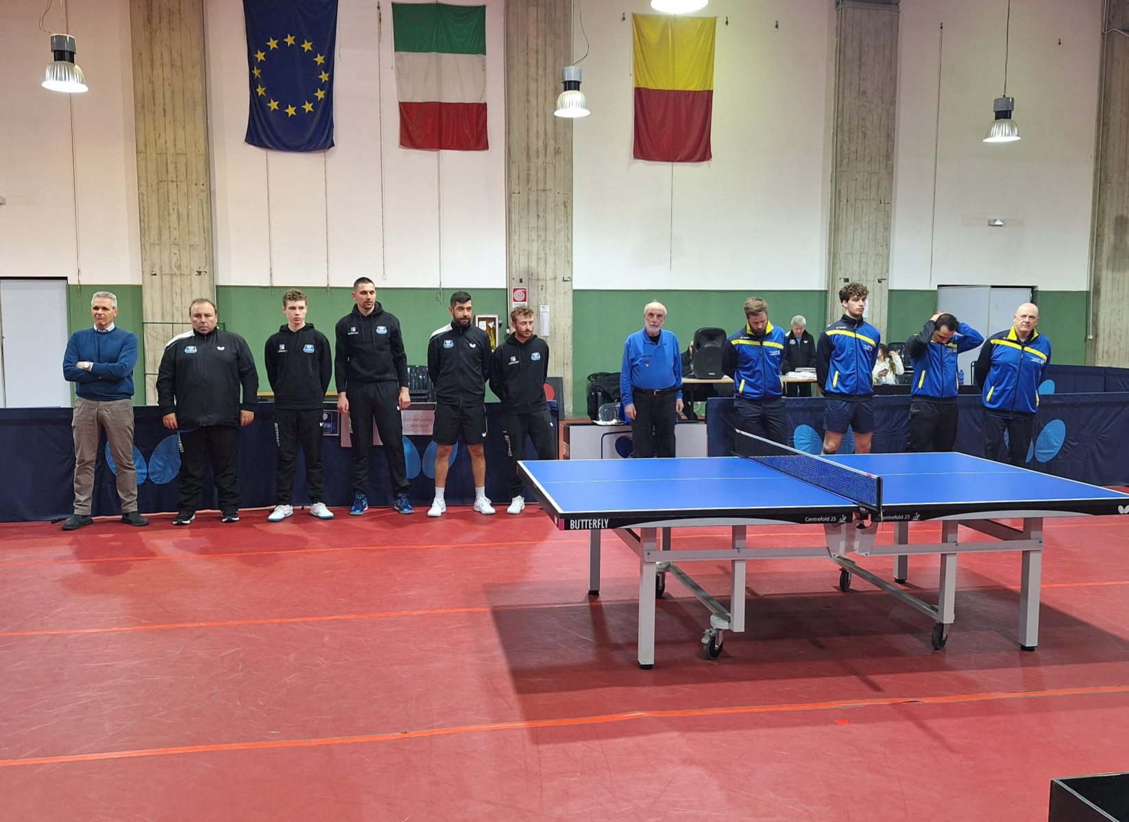 Serie A1 maschile Top Spin Messina batte in casa Apuania Carrara 2025 2026