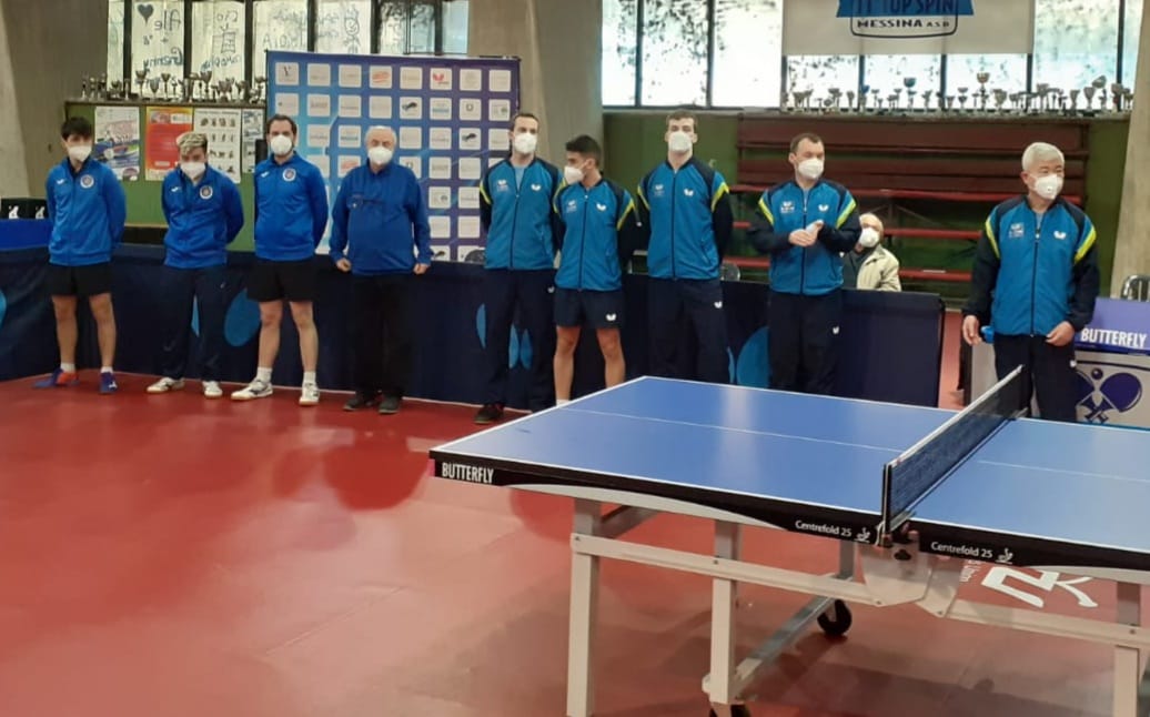 Serie A1 maschile Top Spin Messina batte in casa Il Circolo Prato 2010 2021 2022