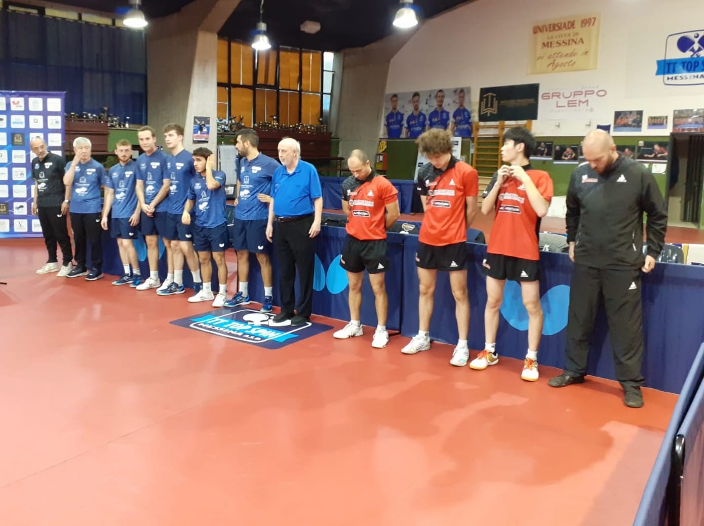 Serie A1 maschile Top Spin Messina batte in casa Marcozzi 2023 2024