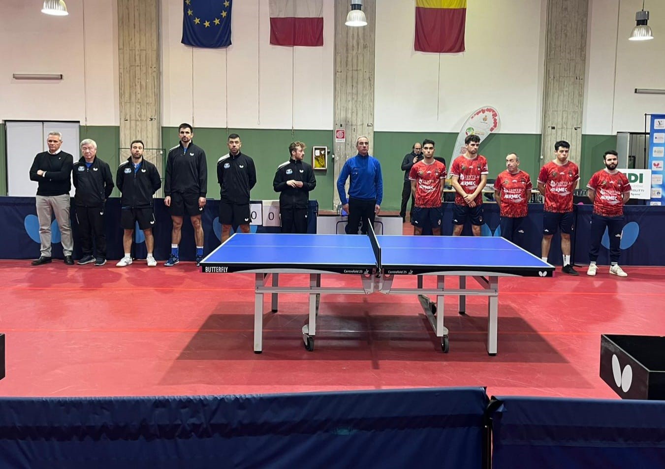 Serie A1 maschile Top Spin Messina batte in casa Santa Tecla Nulvi 2025 2026