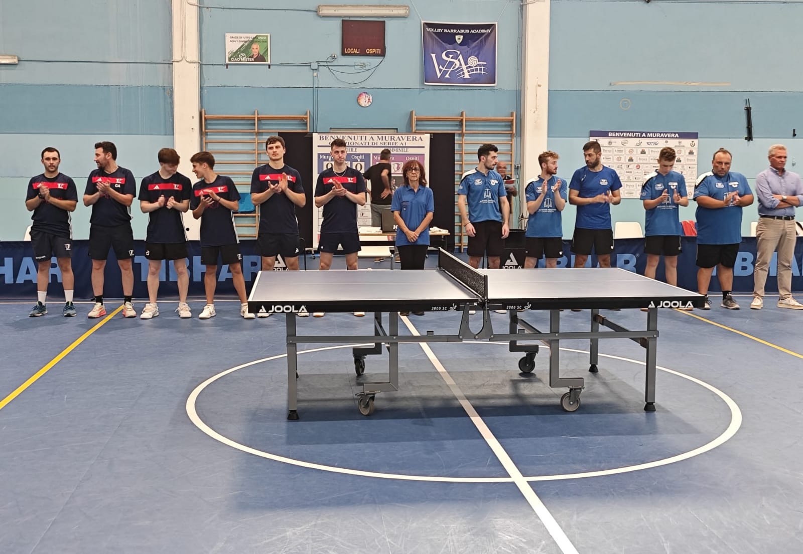 Serie A1 maschile Top Spin Messina vince in casa del Muravera TT 2025 2026