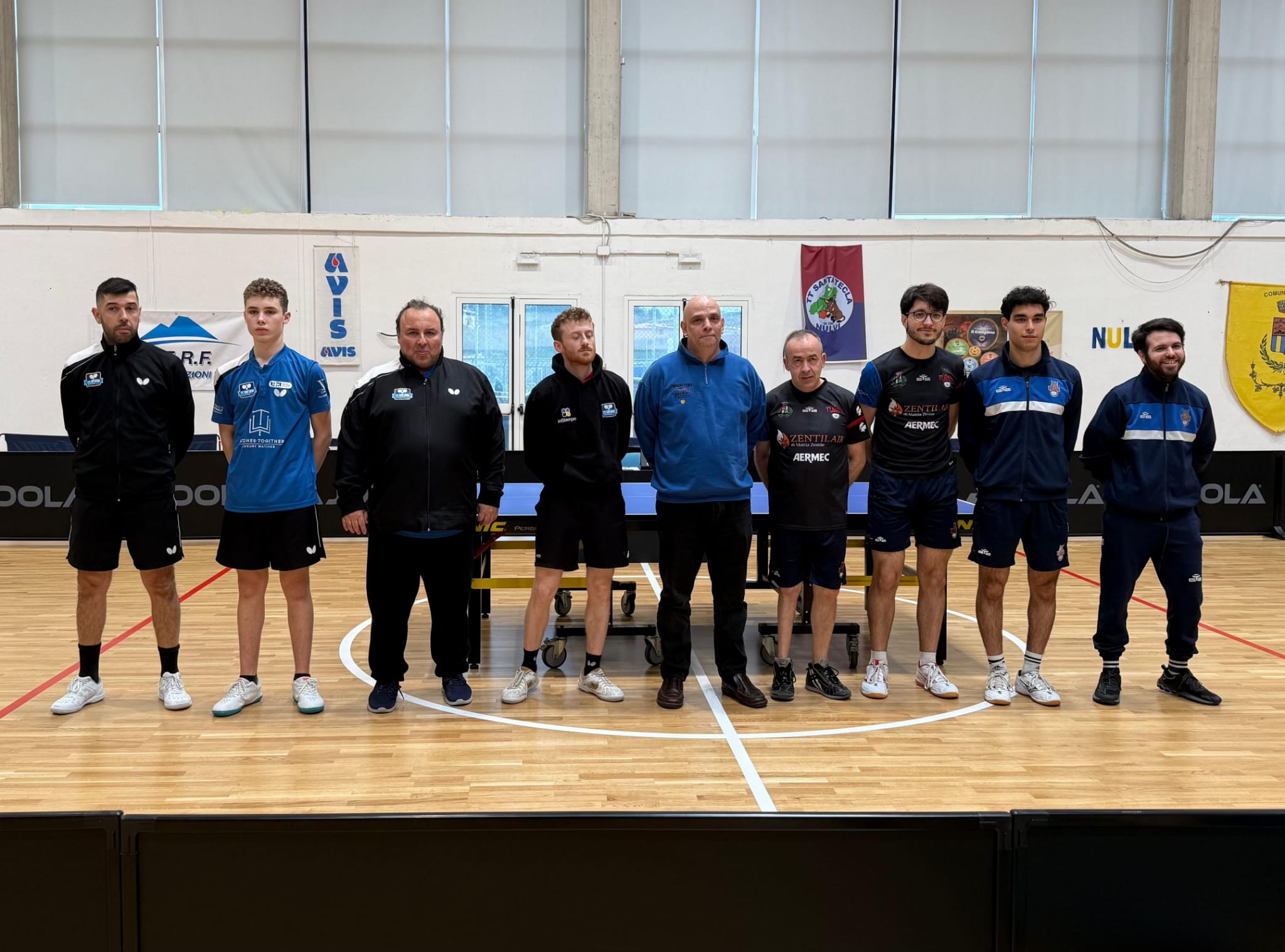 Serie A1 maschile Top Spin Messina vince in casa del Santa Tecla Nulvi 2025 2026