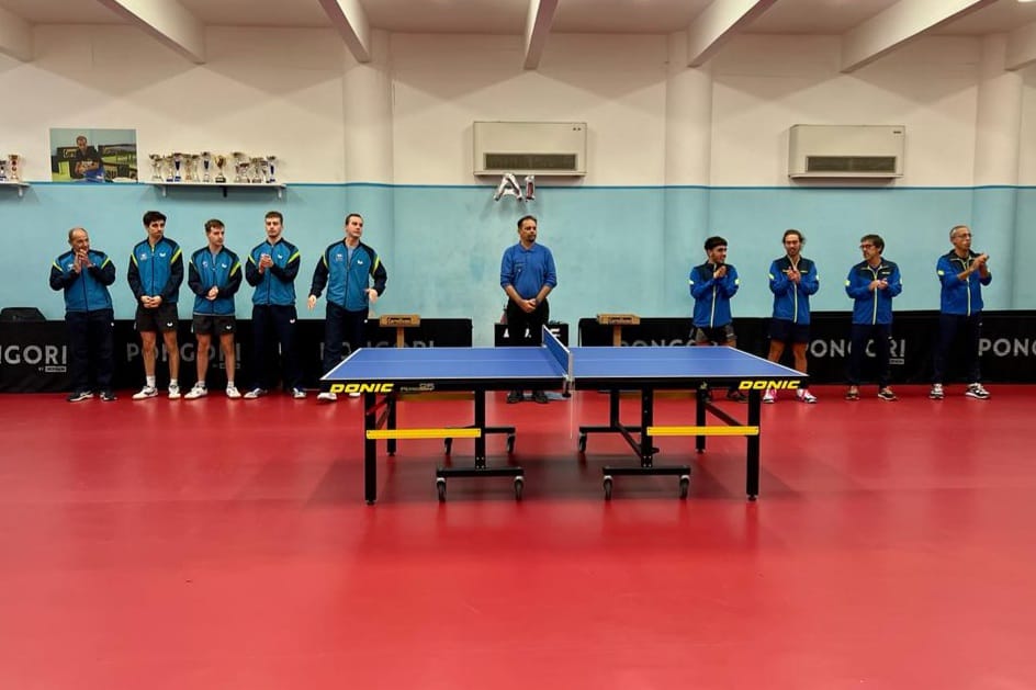 Serie A1 maschile Top Spin Messina vince in casa del TT Genova 2022 2023