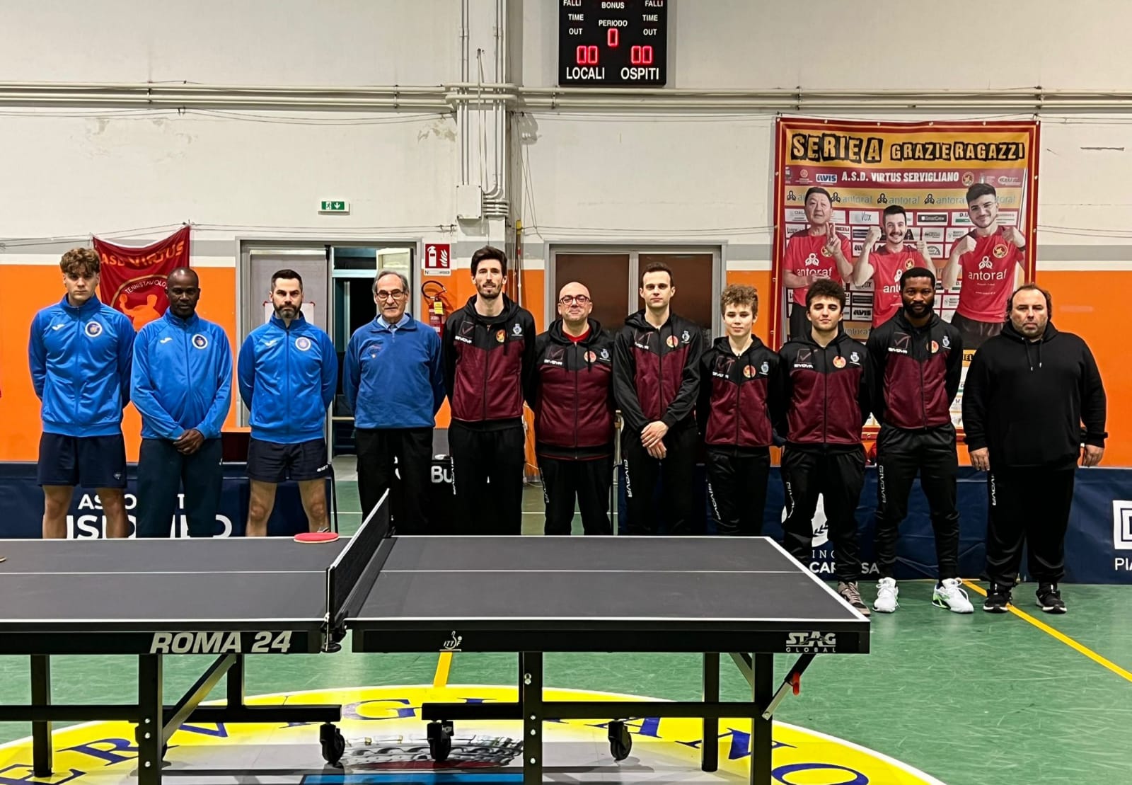 Serie A1 maschile Virtus Servigliano batte in casa Il Circolo Prato 2010 2024 2025