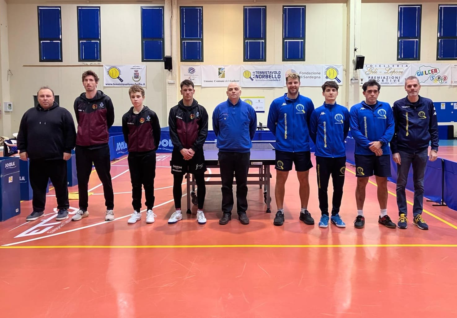 Serie A1 maschile Virtus Servigliano vince in casa del TT Norbello 2024 2025