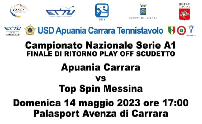 Serie A1 maschile finale scudetto di ritorno 2022 2023