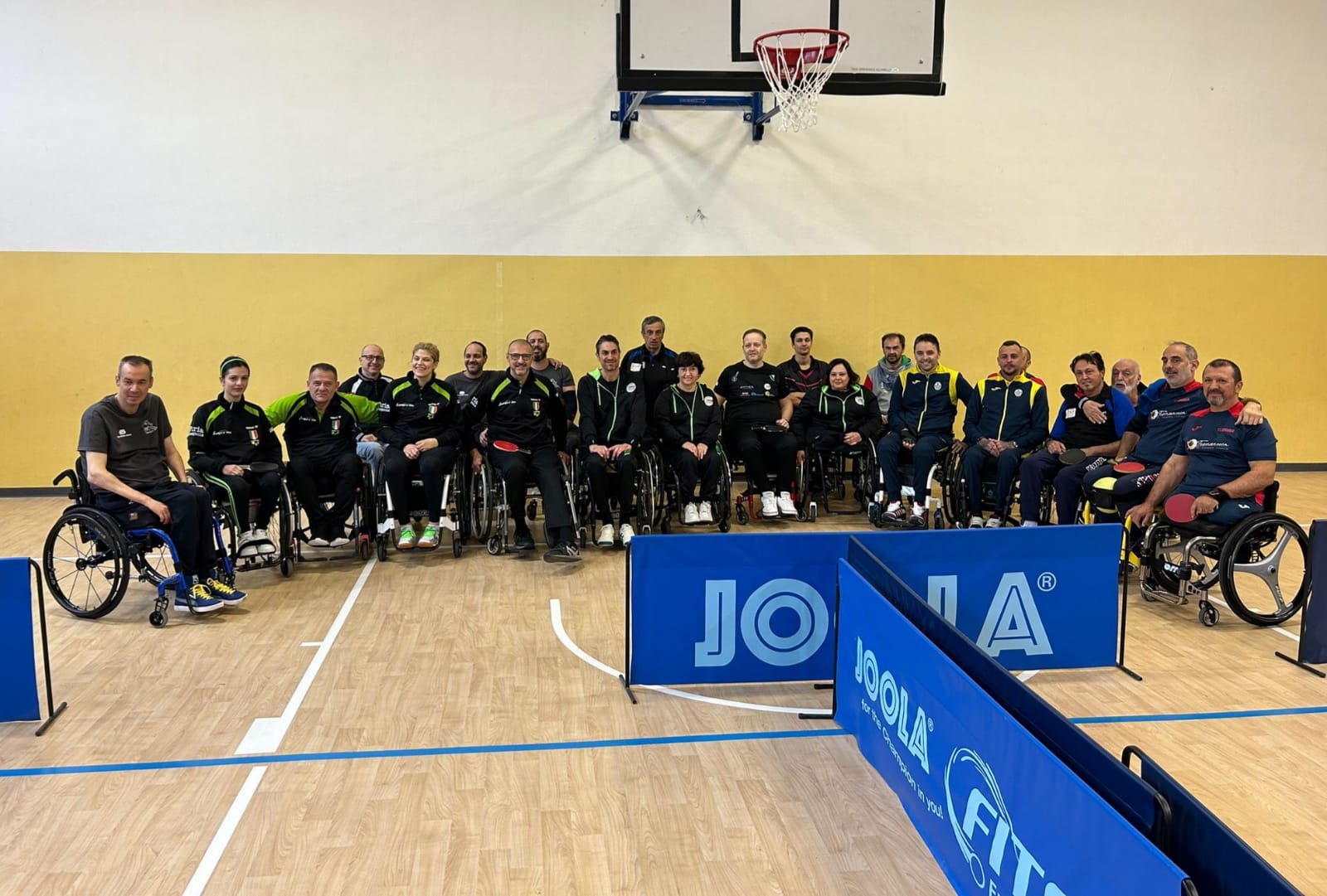 Serie A1 paralimpica di classe 1 5 concentramento di Imola 3 novembre 2024