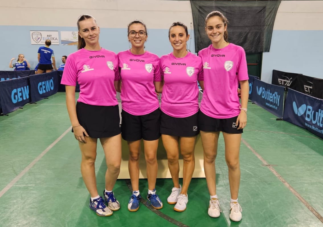Serie A2 femminile Tennistavolo Eureka GAP School 2024 2025