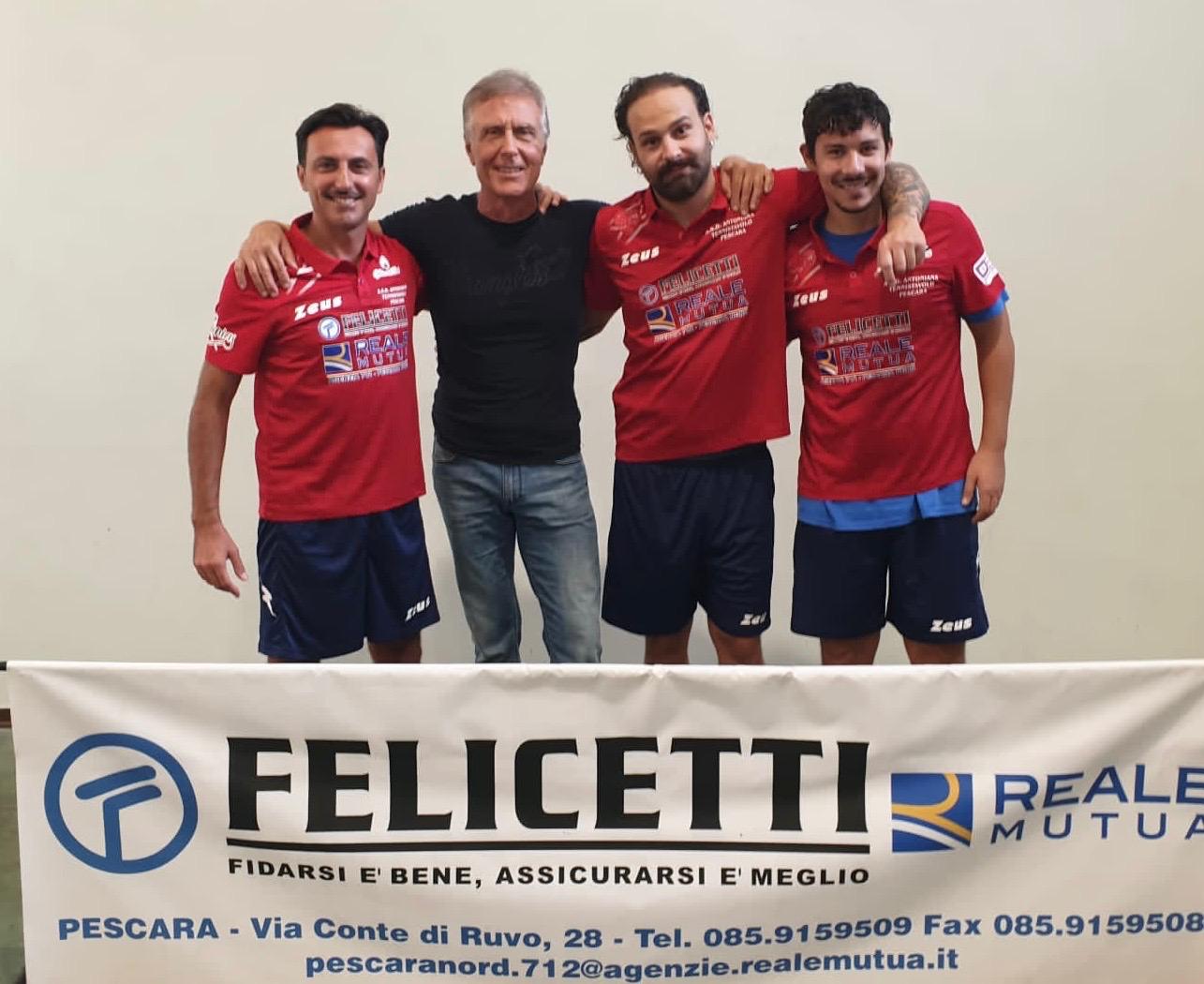 Serie A2 maschile Antoniana Tennistavolo Pescara 2024 2025
