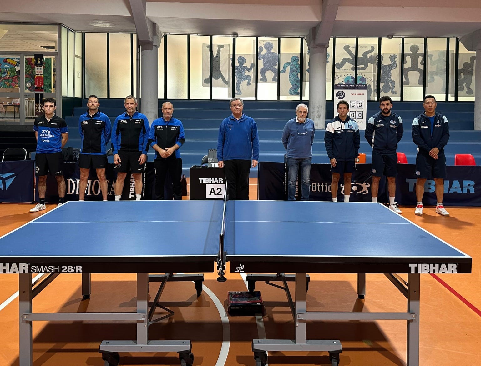 Serie A2 maschile New TT Pieve Emanuele pareggia con TT Reggio Emilia 2025 2026