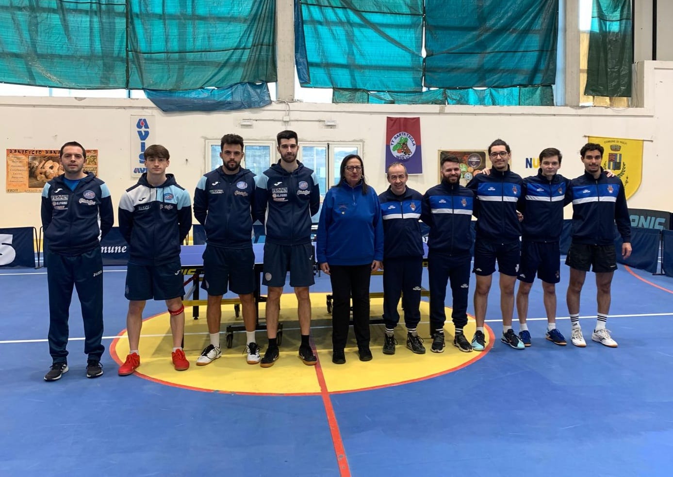 Serie A2 maschile Santa Tecla Nulvi pareggia in casa con TT Reggio Emilia 2024 2025