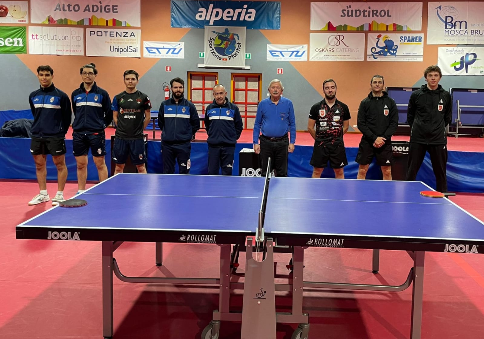 Serie A2 maschile Santa Tecla Nulvi vince in casa di ASV TT Sudtirol 2024 2025
