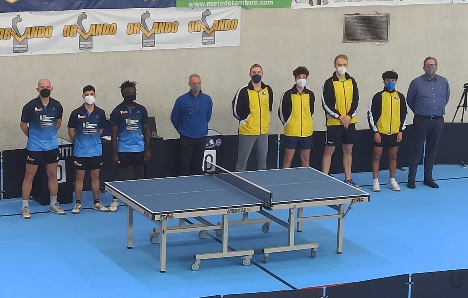 Serie A2 maschile TT Ausonia Enna pareggia con la Marcozzi Cagliari 2021 2022